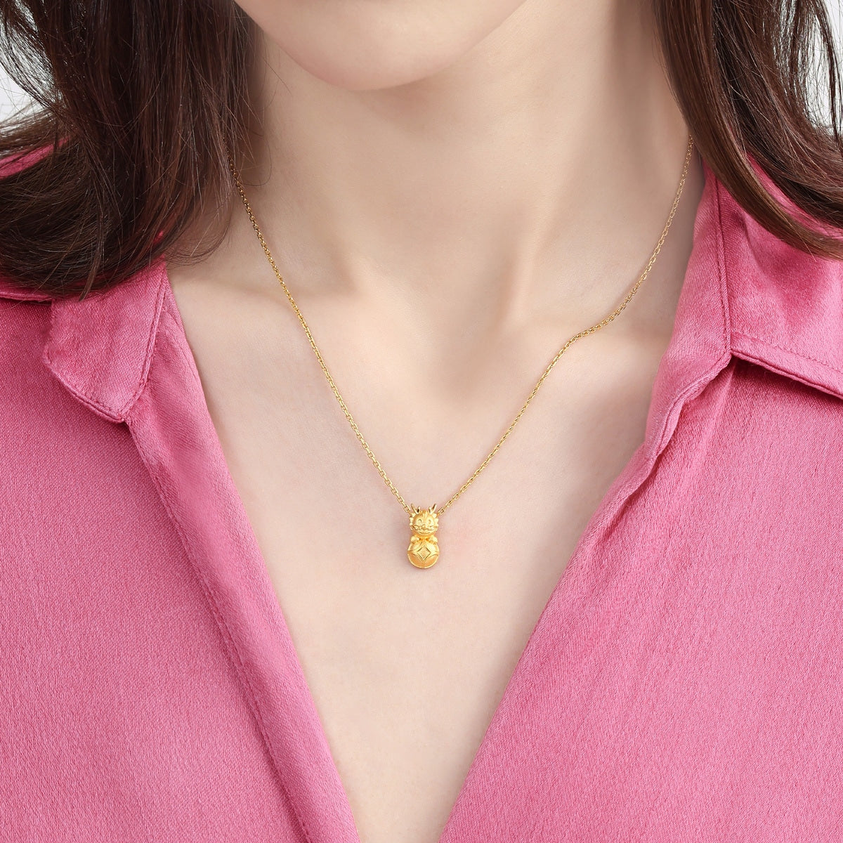 New Year & Chinese Zodiac' 999.9 Gold Pendant