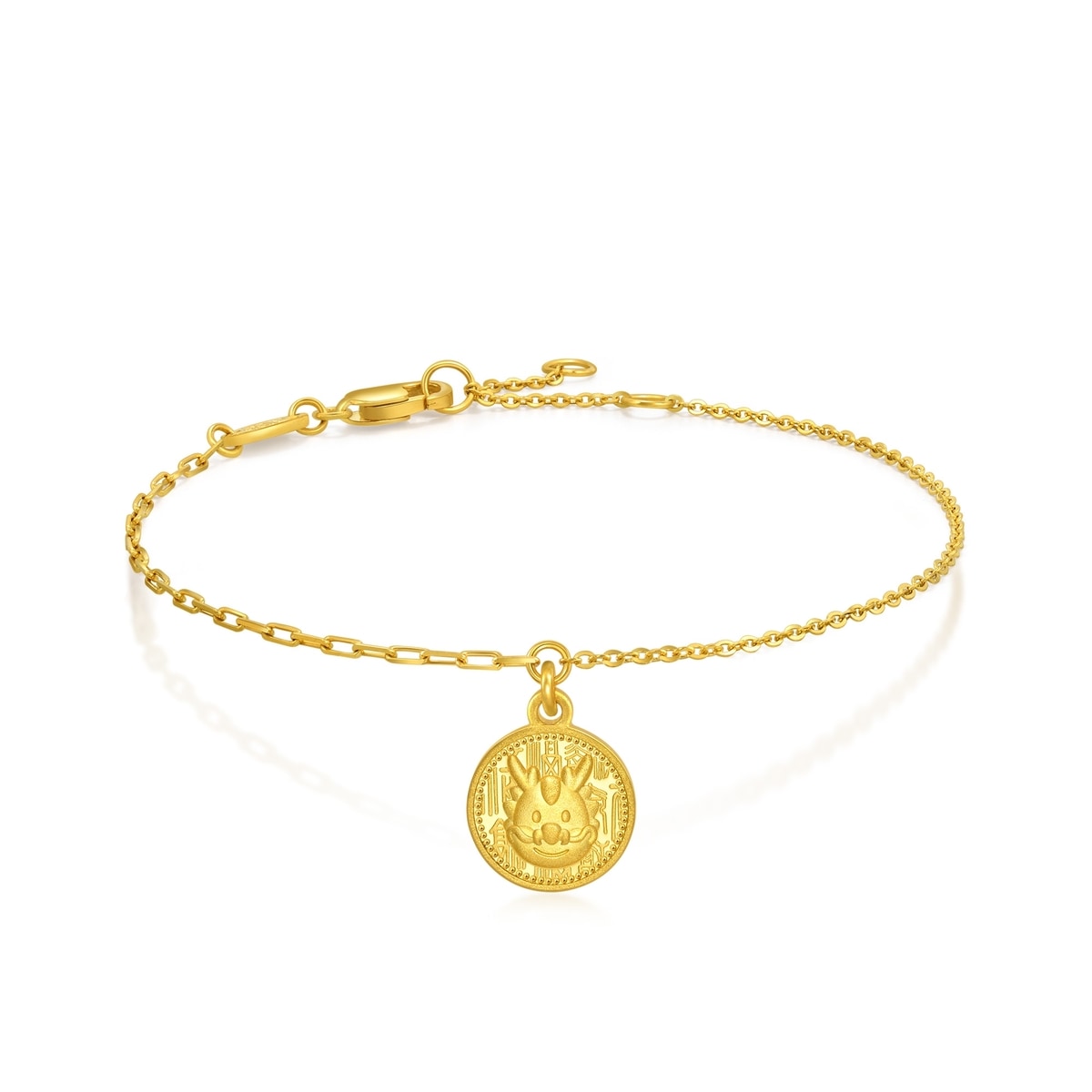 New Year & Chinese Zodiac' 999.9 Gold Bracelet