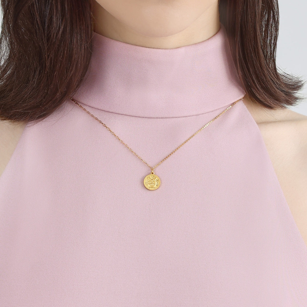 New Year & Chinese Zodiac' 999.9 Gold Necklace