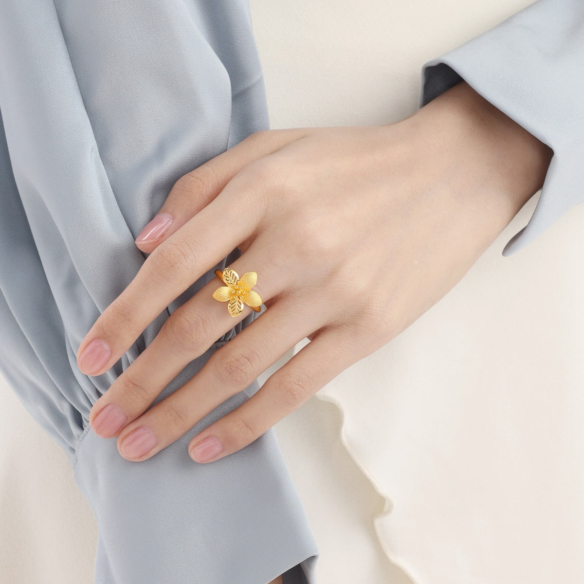 999.9 Gold Ring