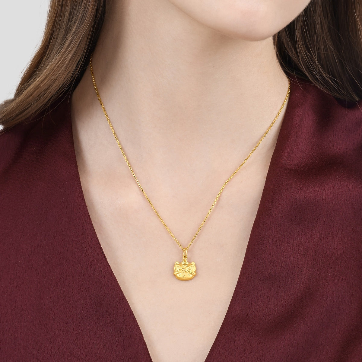 Hello Kitty' 999.9 Gold Pendant