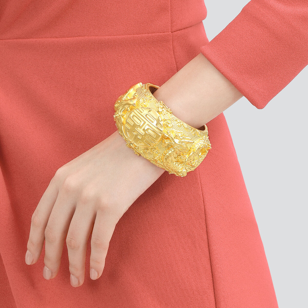 999.9 Gold Bangle