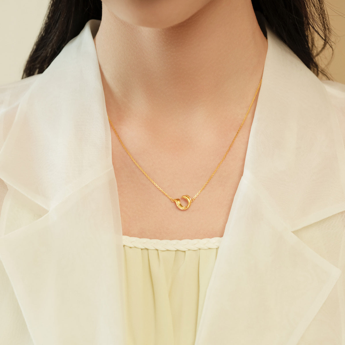 Taffy' 999 Gold Necklace