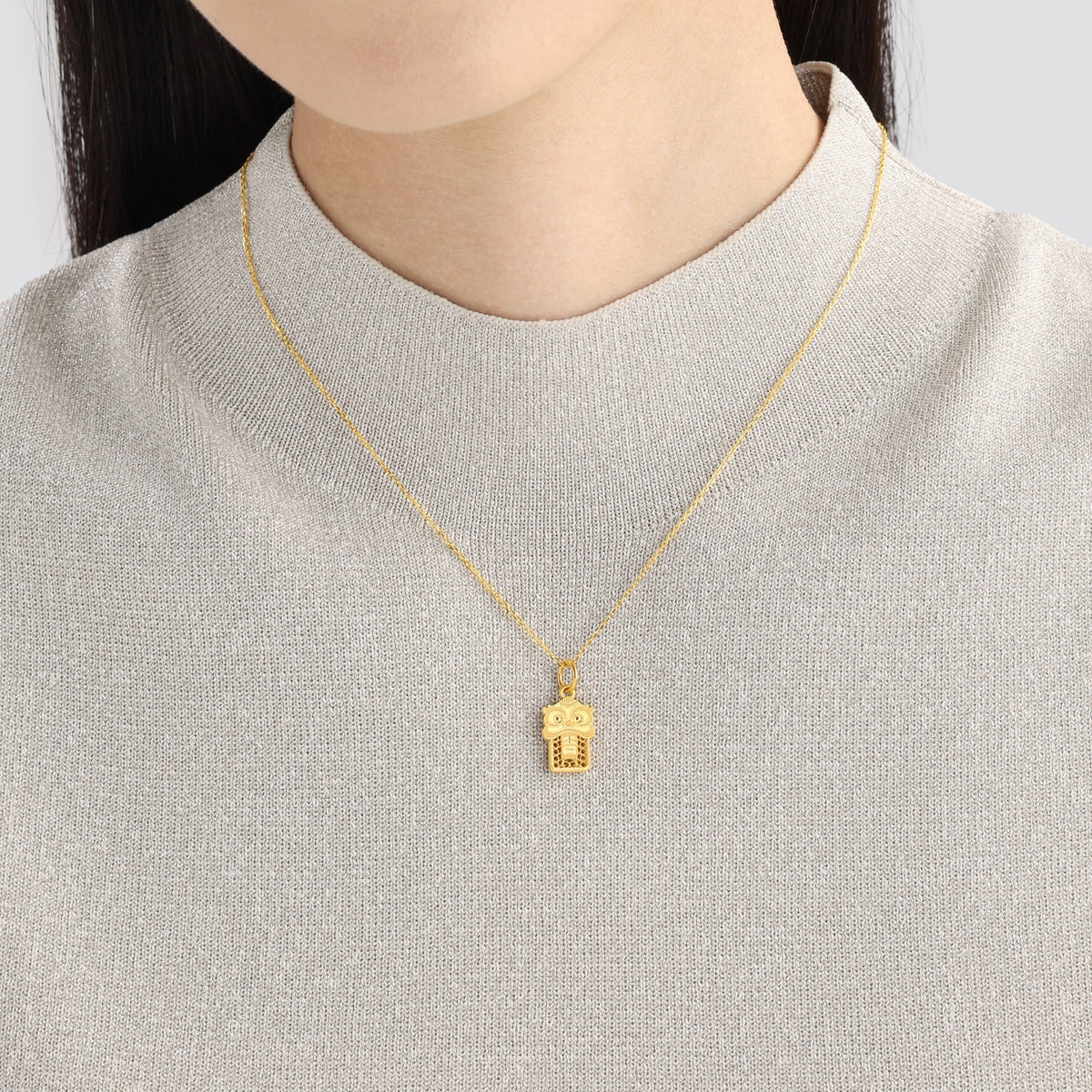 Daily Bliss' 999.9 Gold Pendant