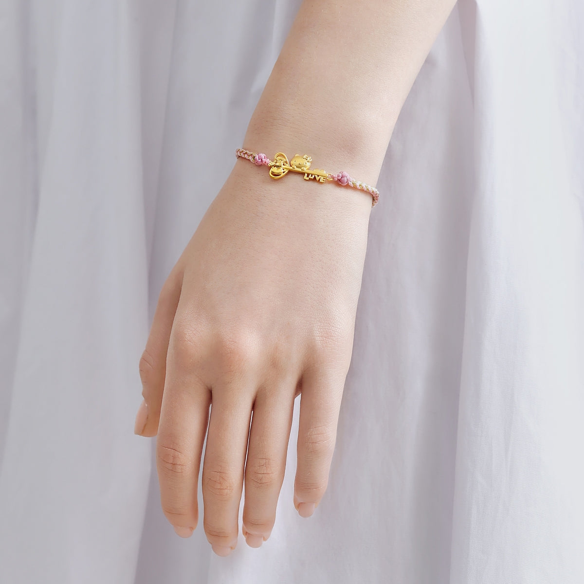 Hello Kitty' 999.9 Gold Bracelet