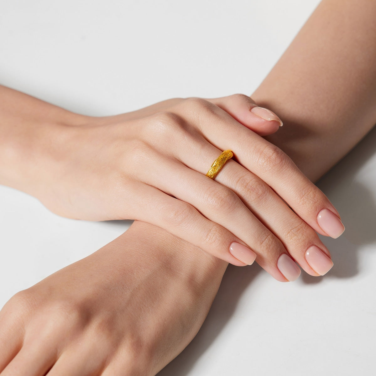 999.9 Gold Ring