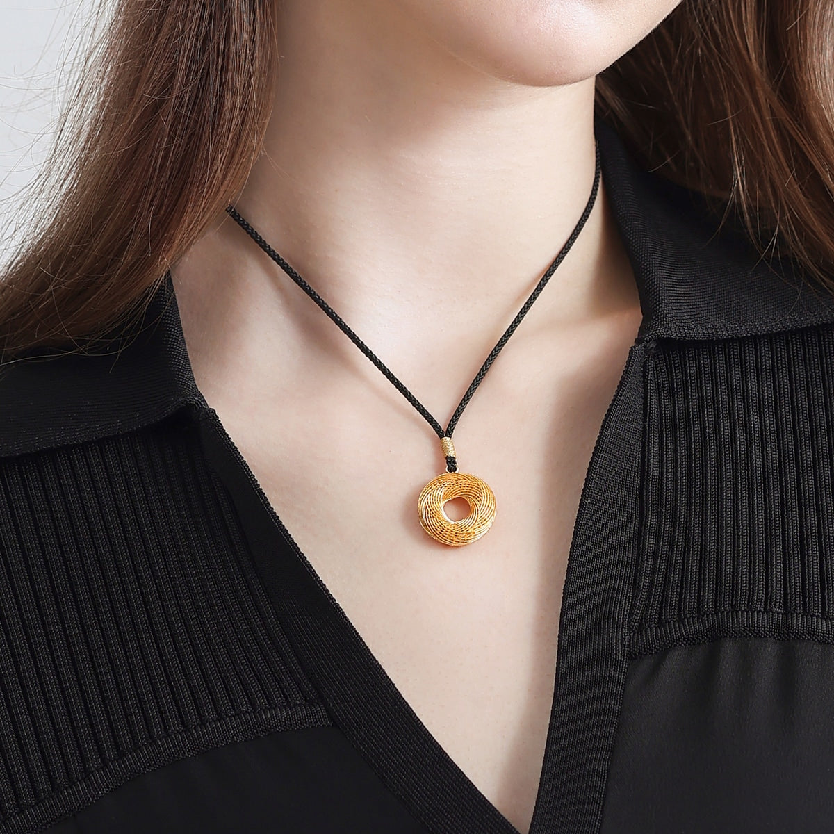 The Oriental' 999.9 Gold Necklace