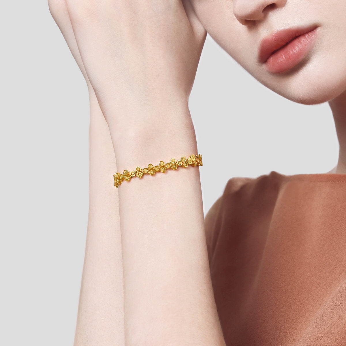999.9 Gold Bracelet
