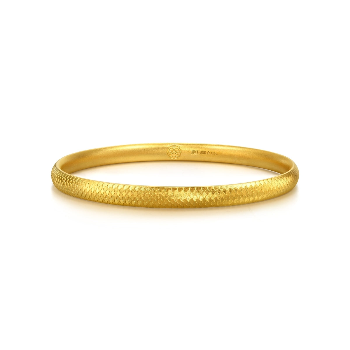 999.9 Gold Bangle