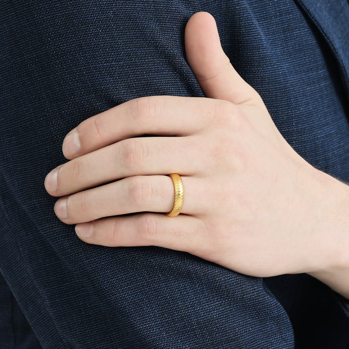 The Oriental' 999.9 Gold Ring