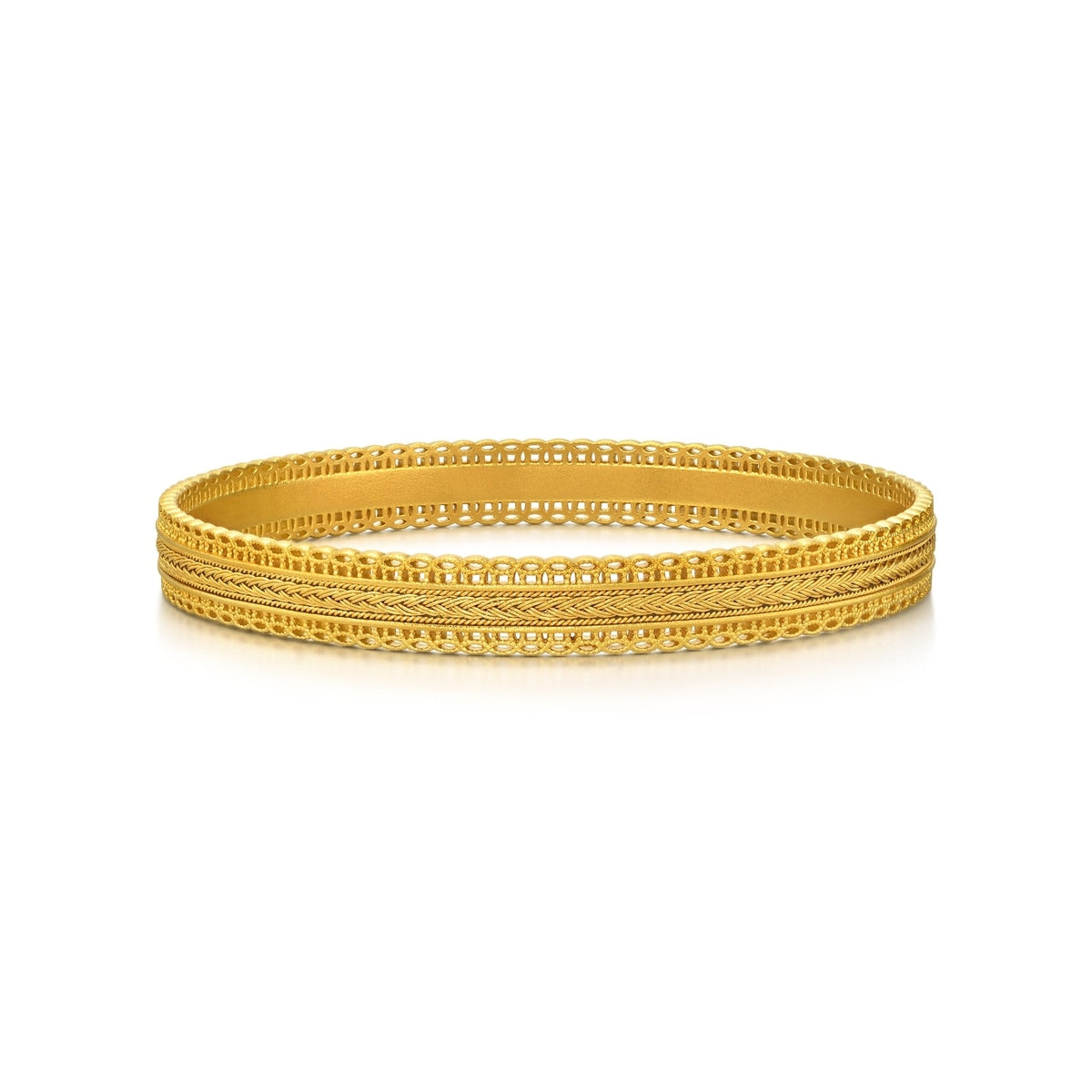 The Oriental' 999.9 Gold Bangle