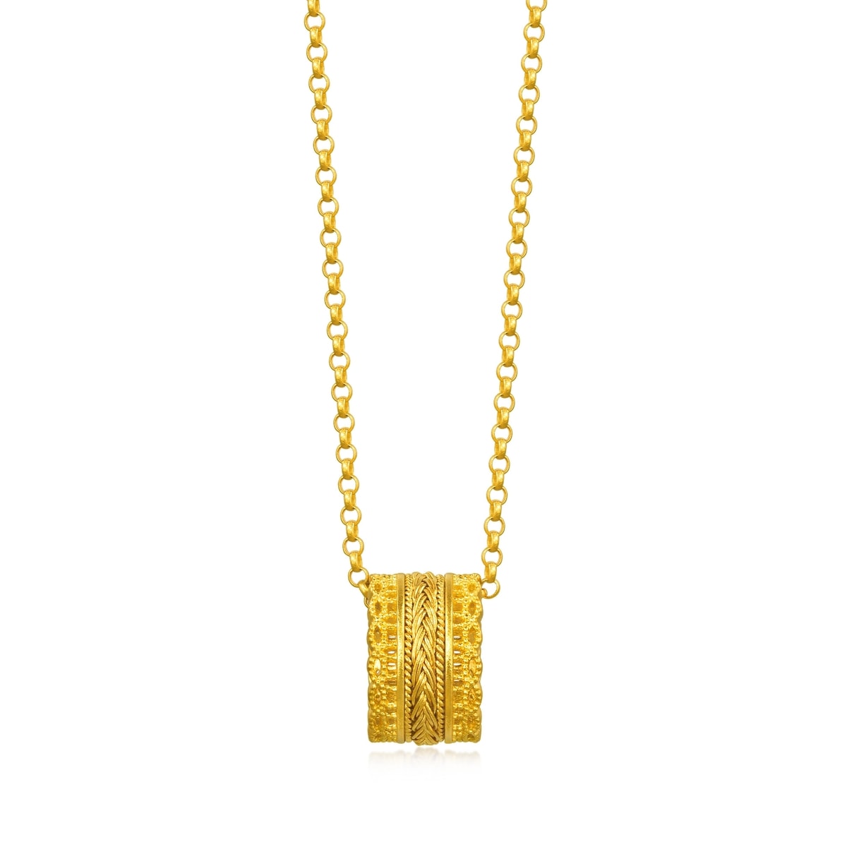The Oriental' 999.9 Gold Necklace