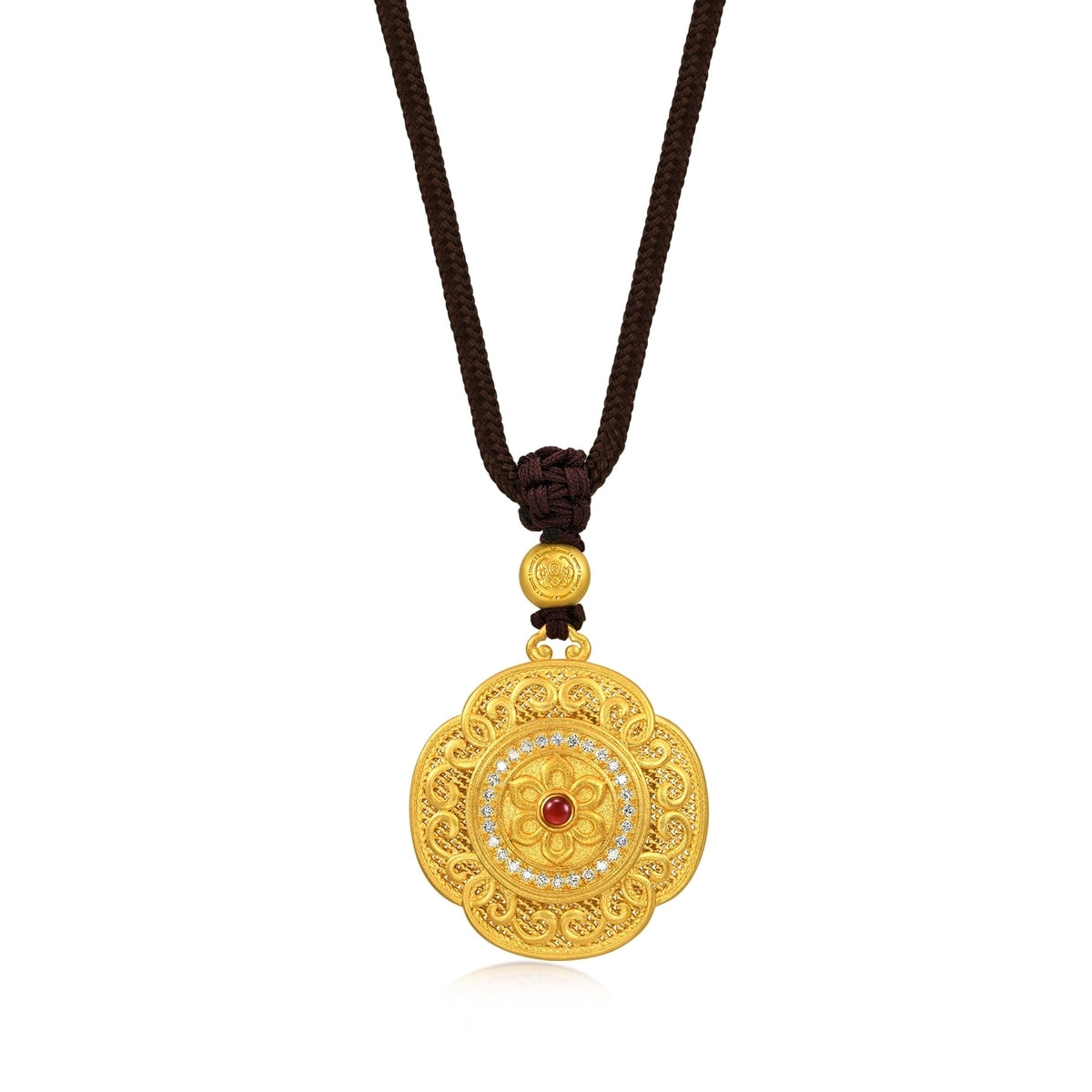 The Oriental' 999.9 Gold Necklace