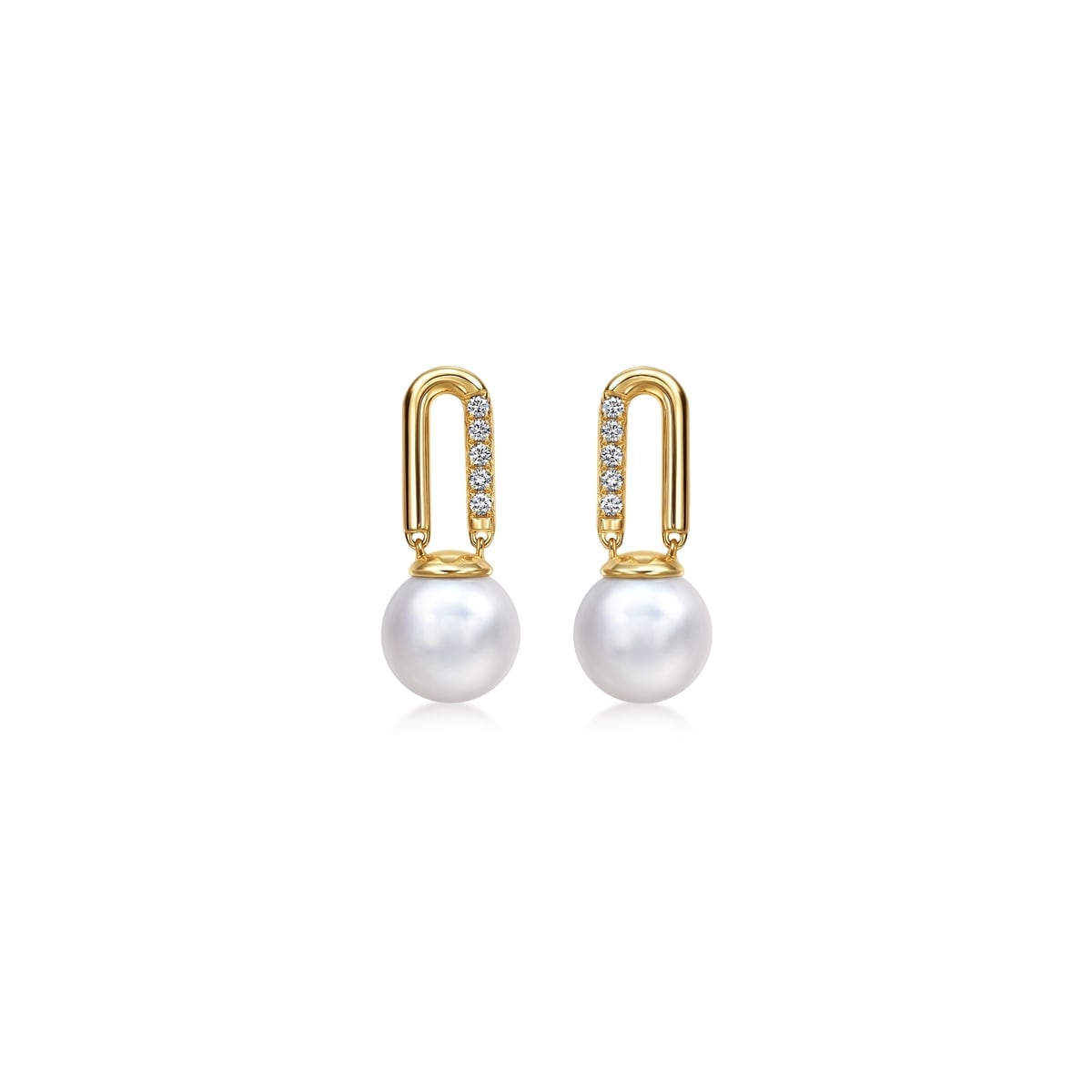 cosmos-yellow-gold-freshwater-pearl-earrings-chow-sang-sang