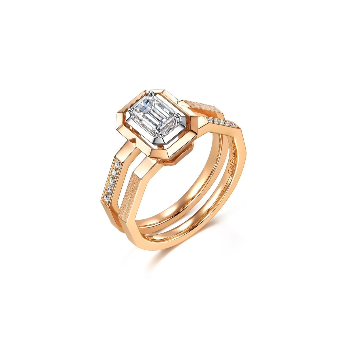 18K/750 Gold (Multi-coloured) Diamond Ring
