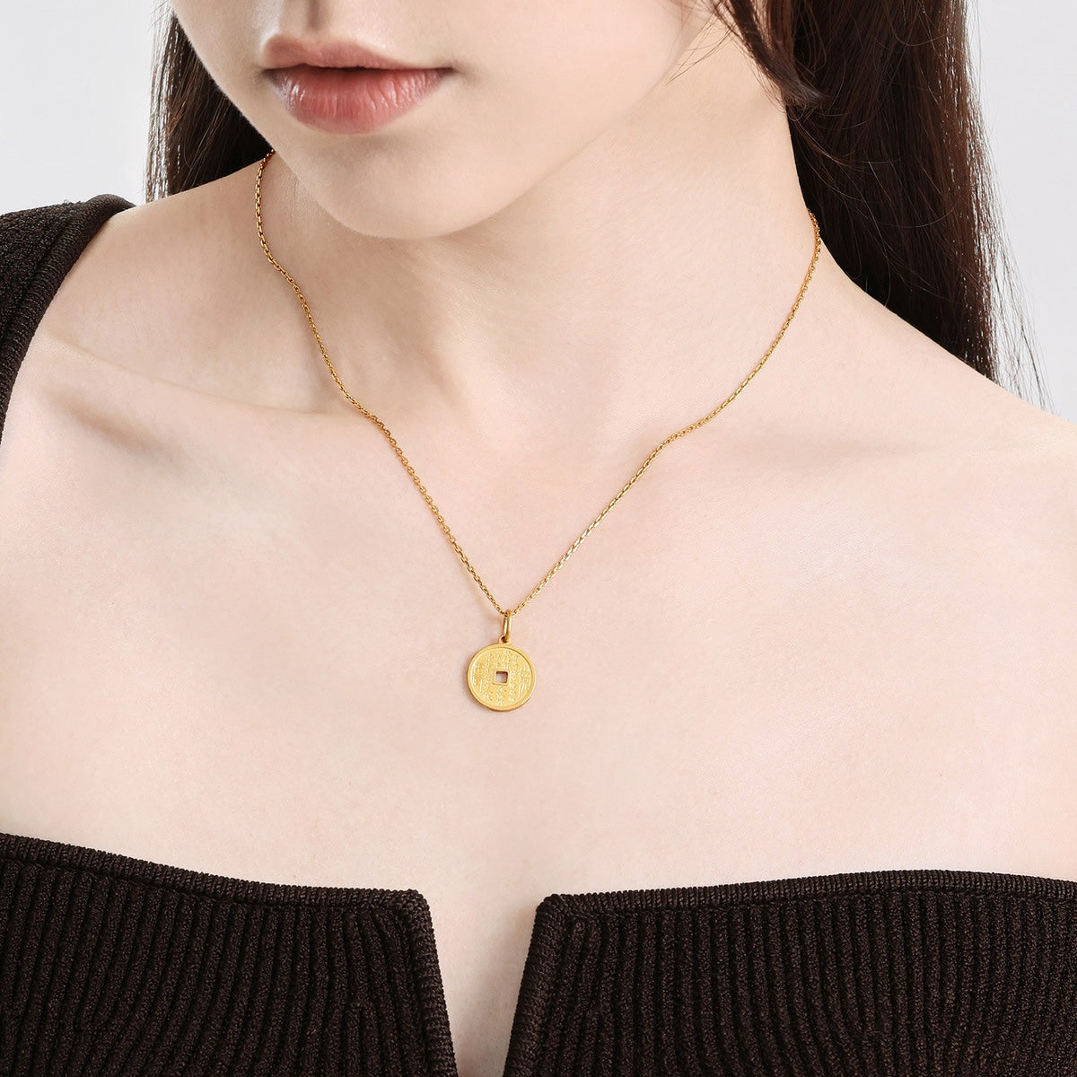 999 Gold Pendant