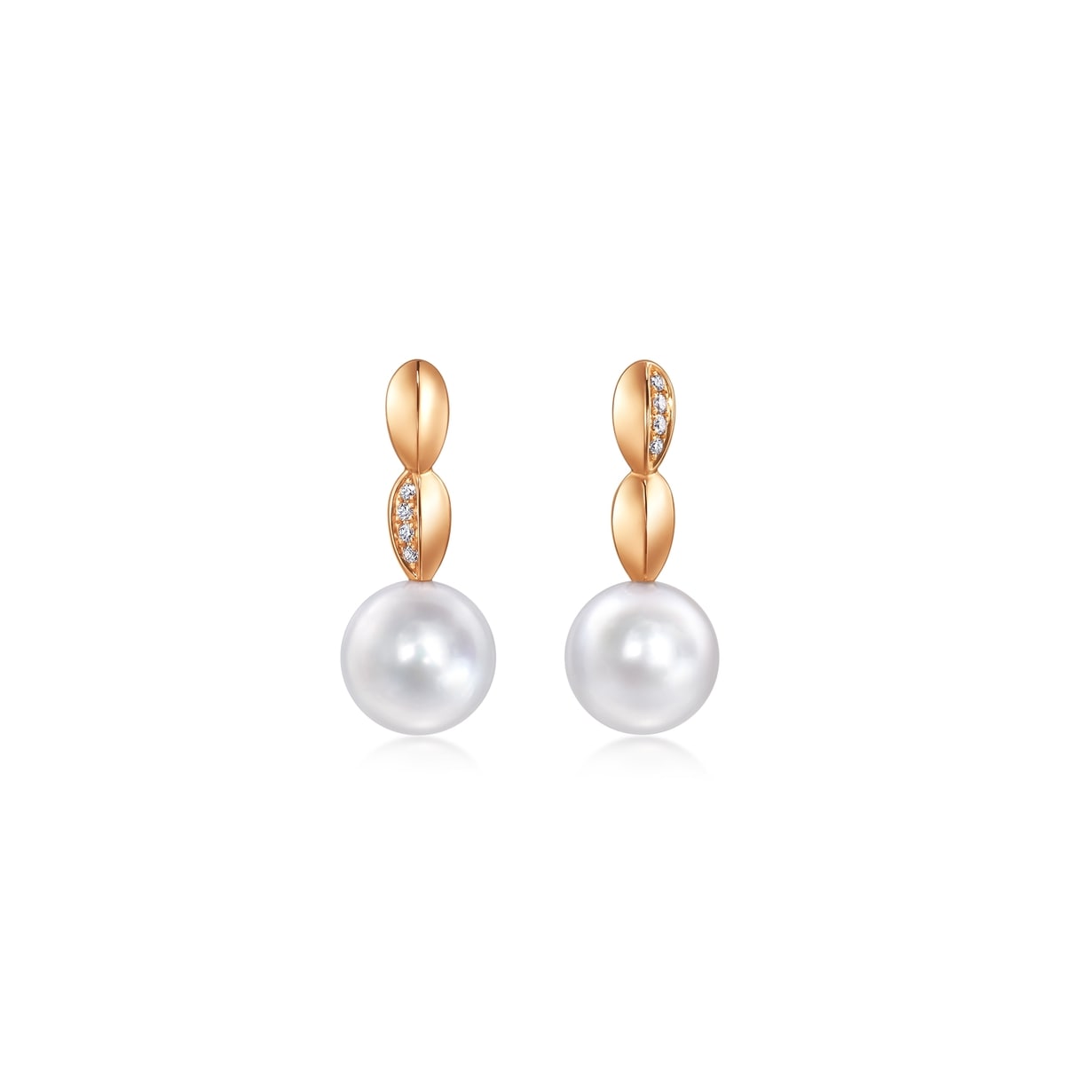 Wishes' 18K Rose Gold Earrings