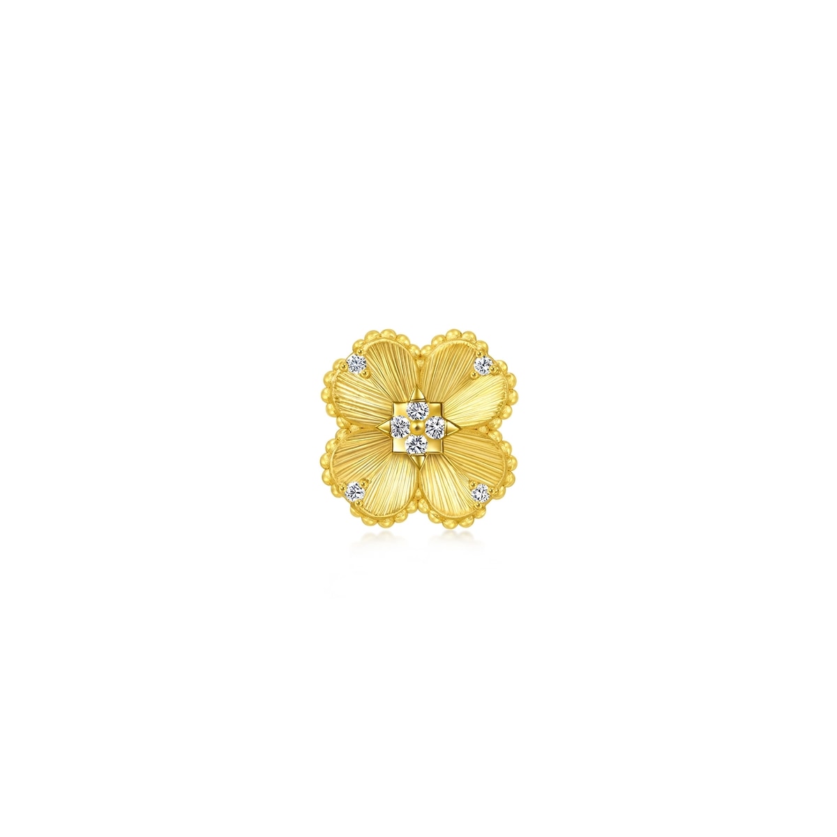 999 Gold Charm