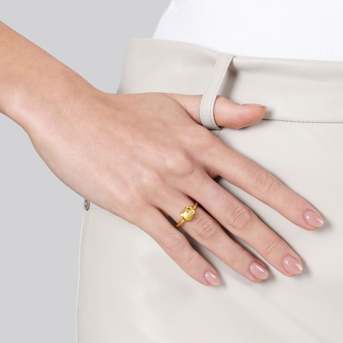 999.9 Gold Ring