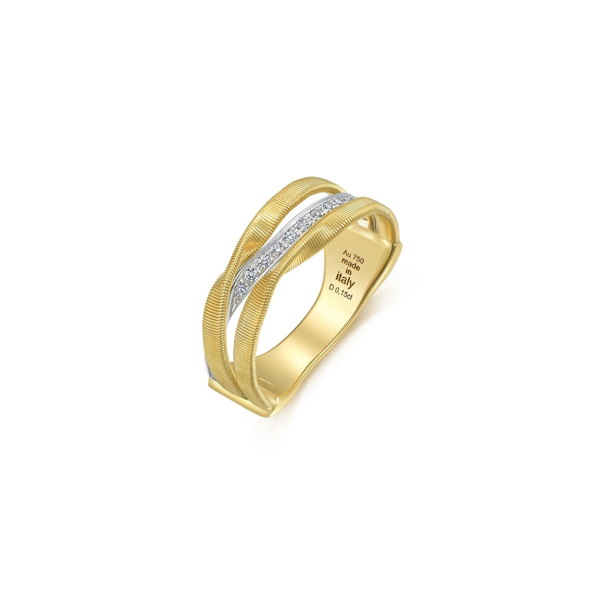 18K/750 Gold (Multi-coloured) Diamond Ring