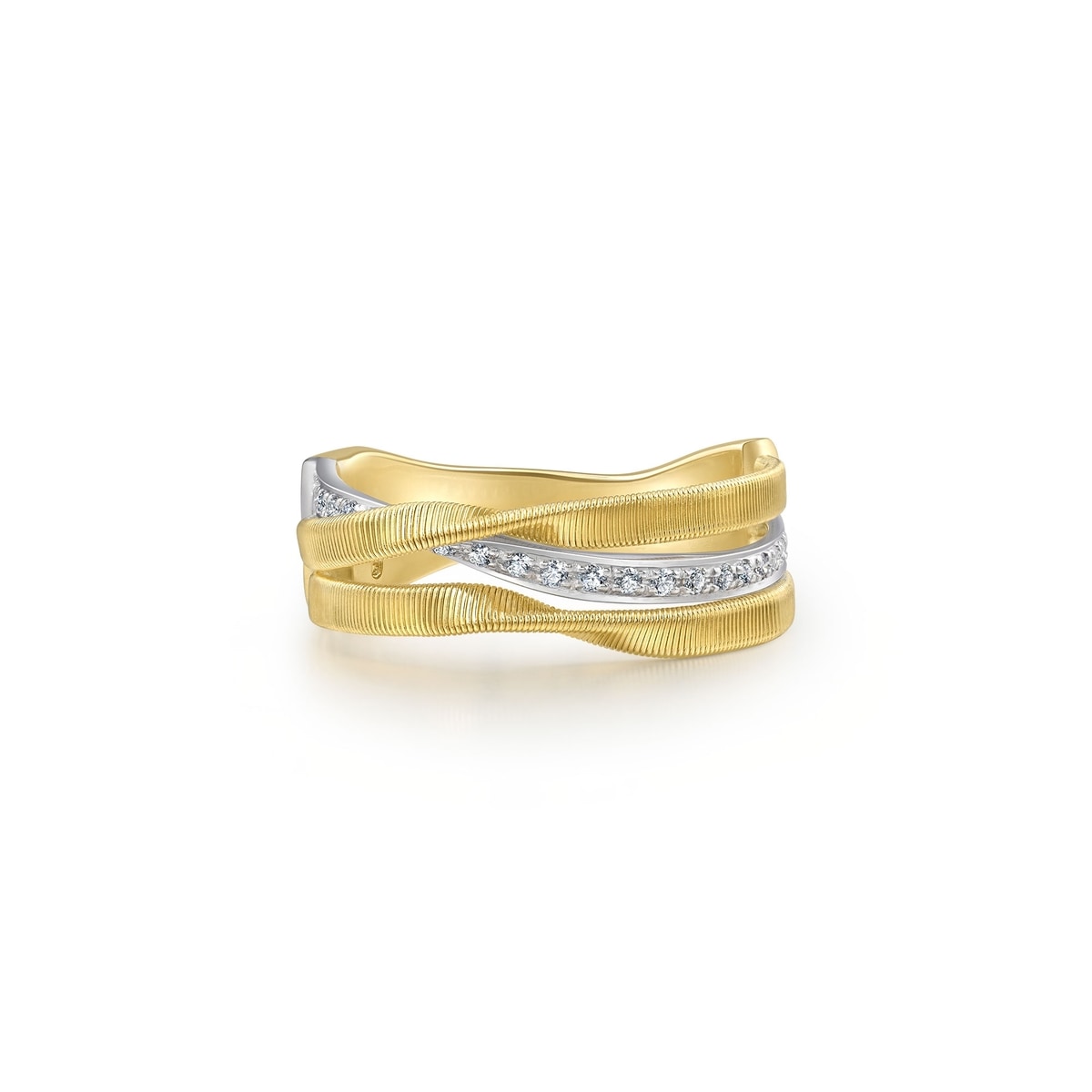 18K/750 Gold (Multi-coloured) Diamond Ring