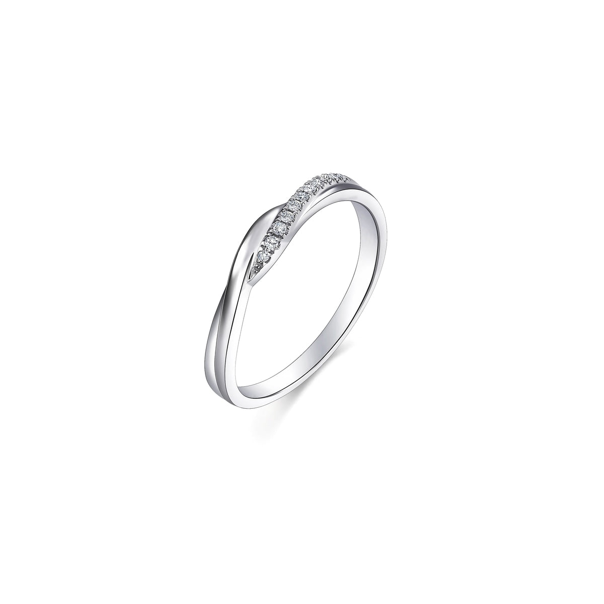 Starry' 950 Platinum Ring