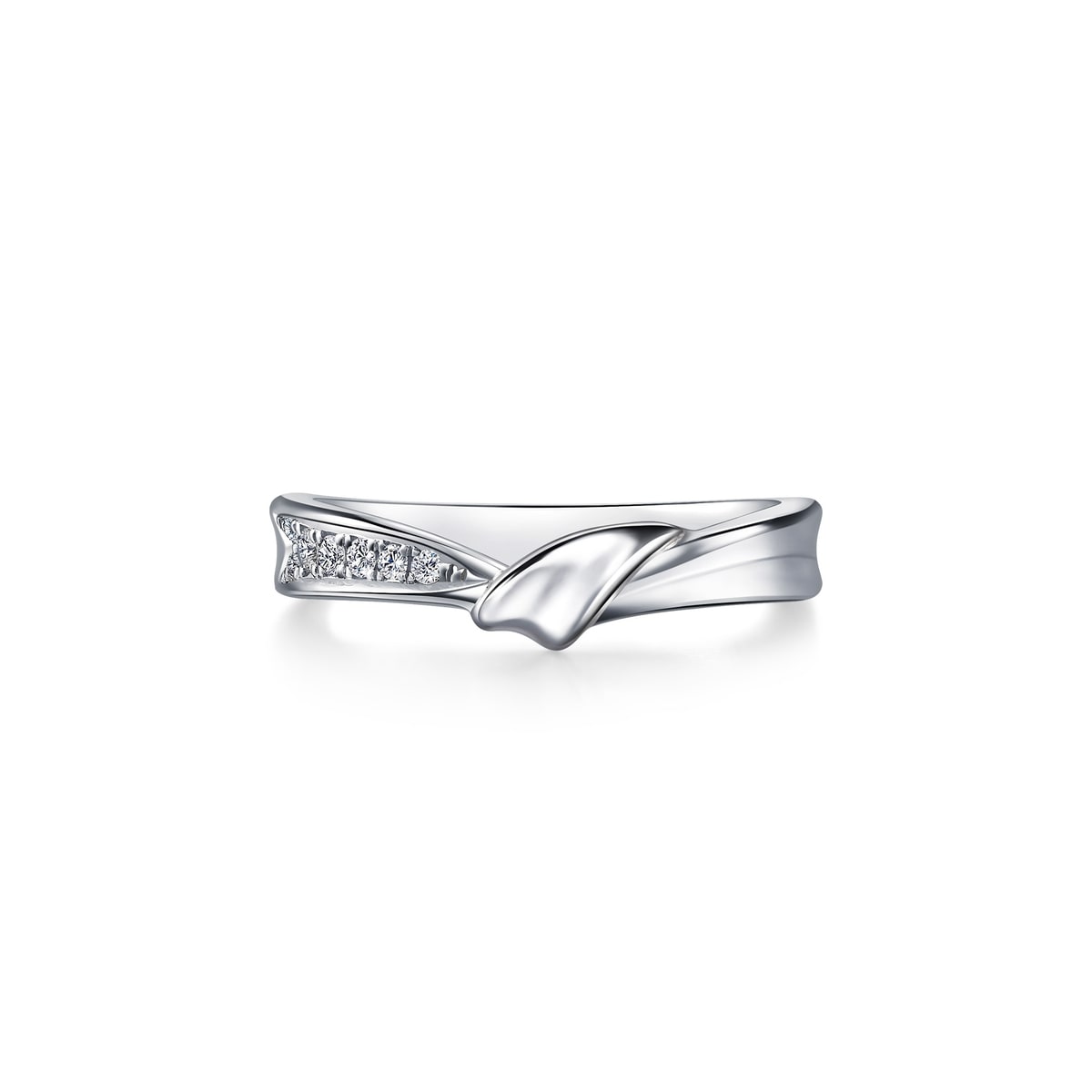 Starry' 950 Platinum Ring