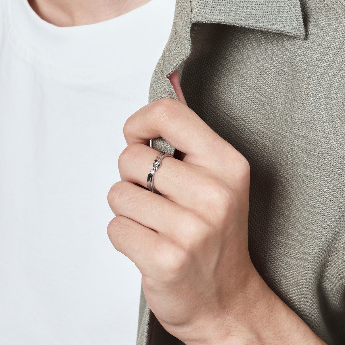 950 Platinum Ring