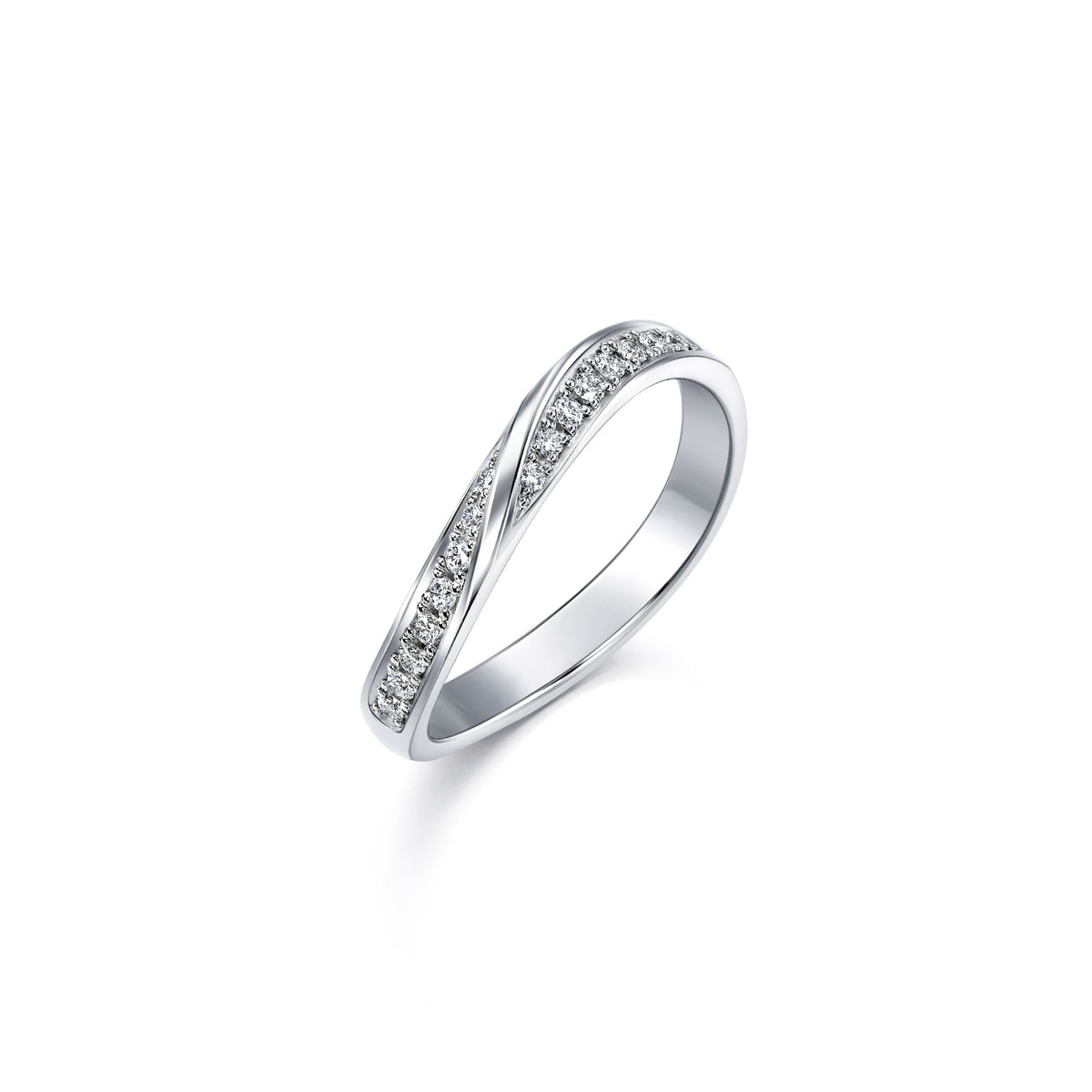 Starry' 950 Platinum Ring