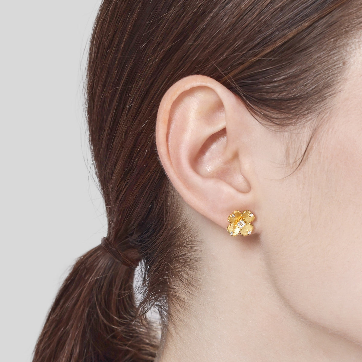 Blossom' 999 Gold Earrings