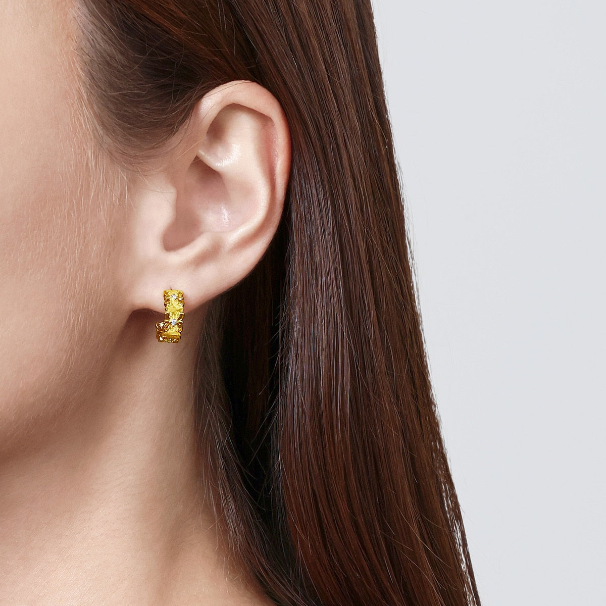 999 Gold Earrings