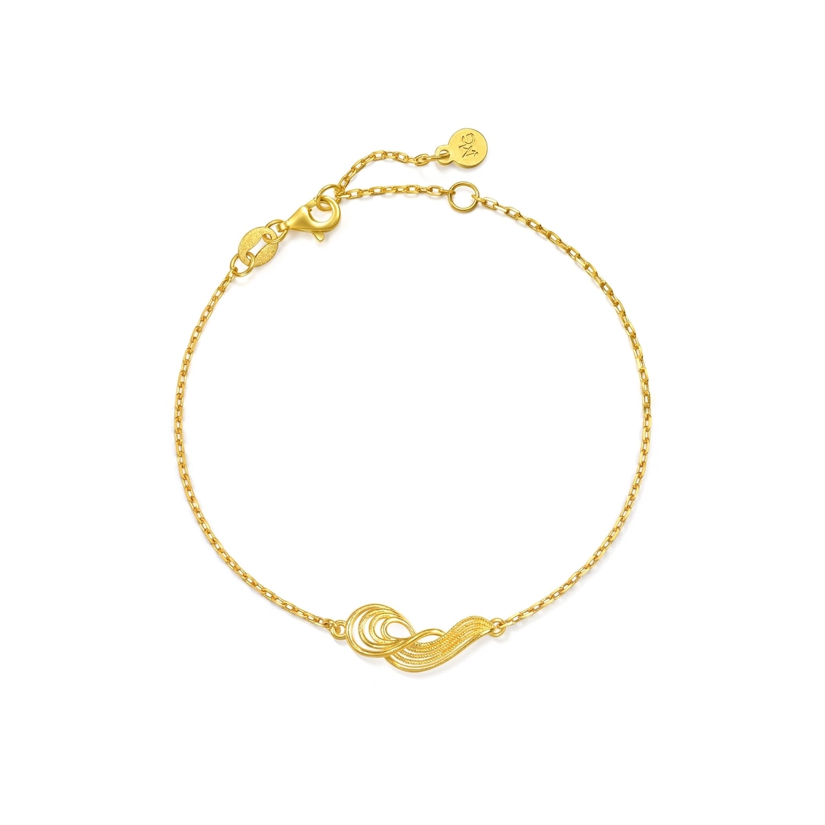Taffy' 999.9 Gold Bracelet