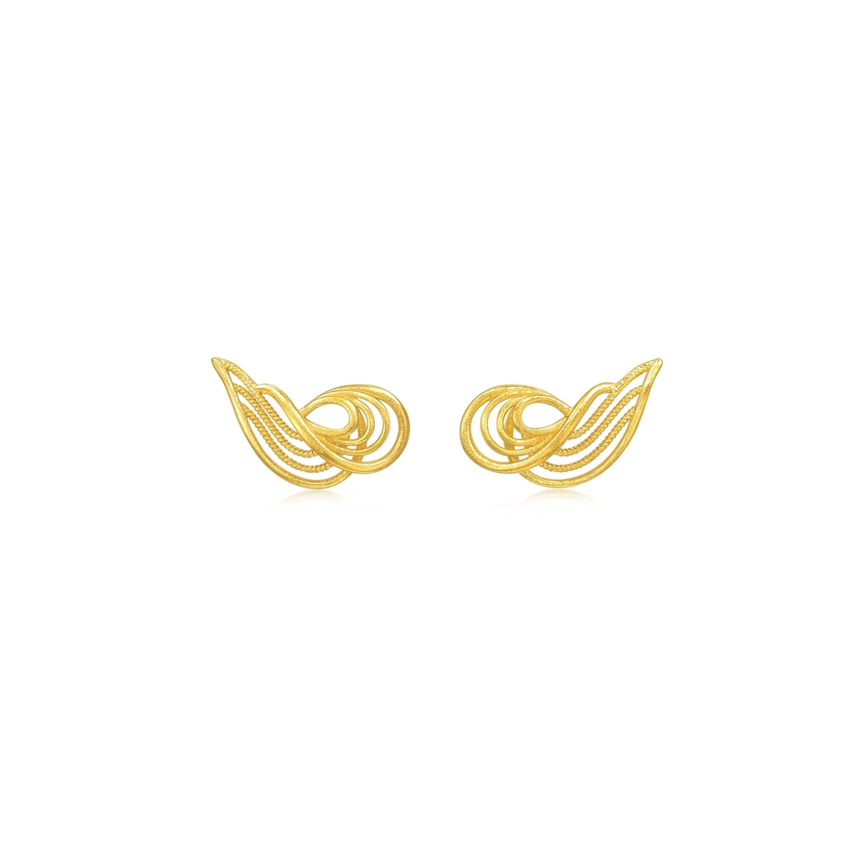 999.9 Gold Earrings