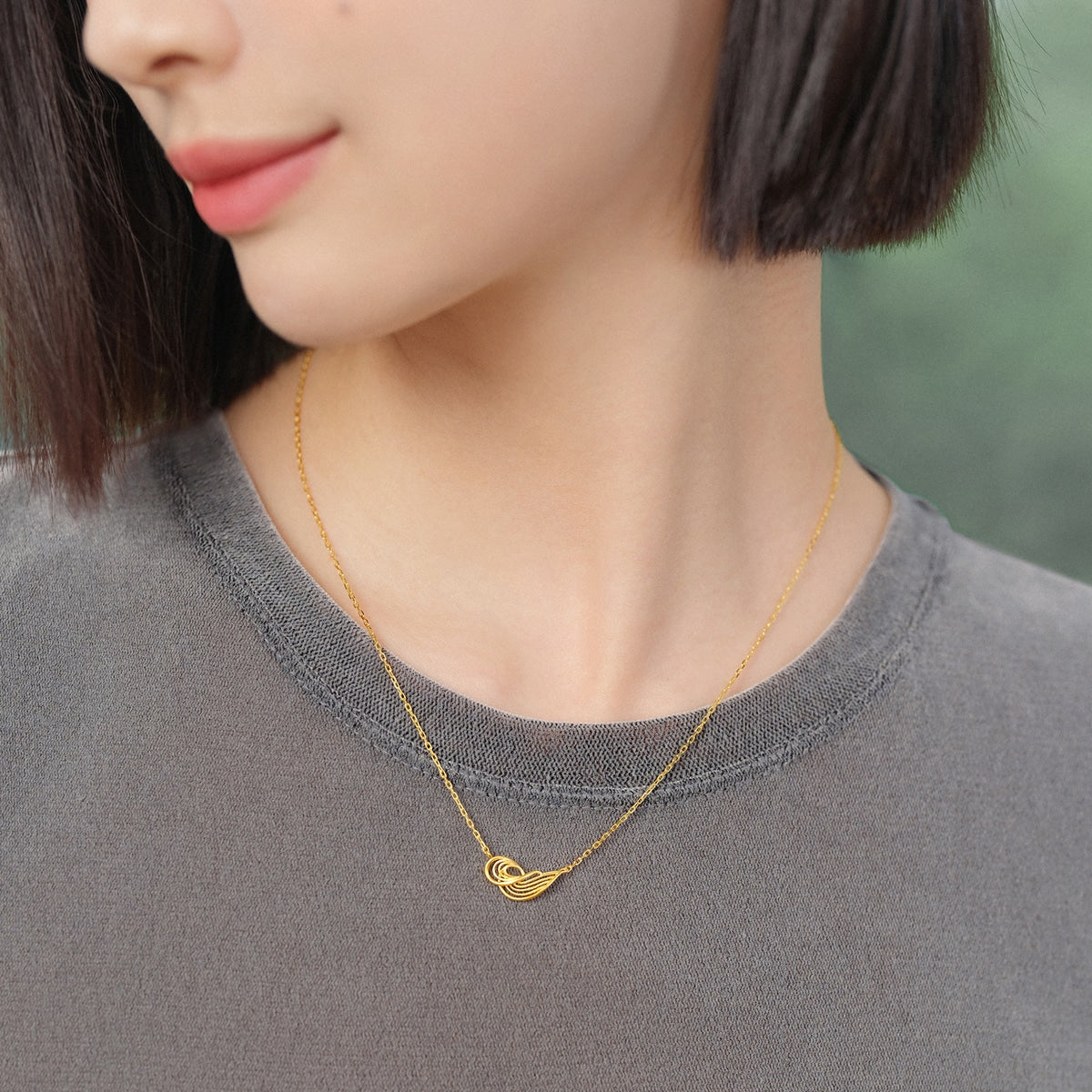 Taffy' 999.9 Gold Necklace