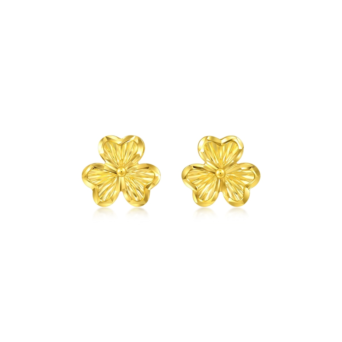 999 Gold Earrings