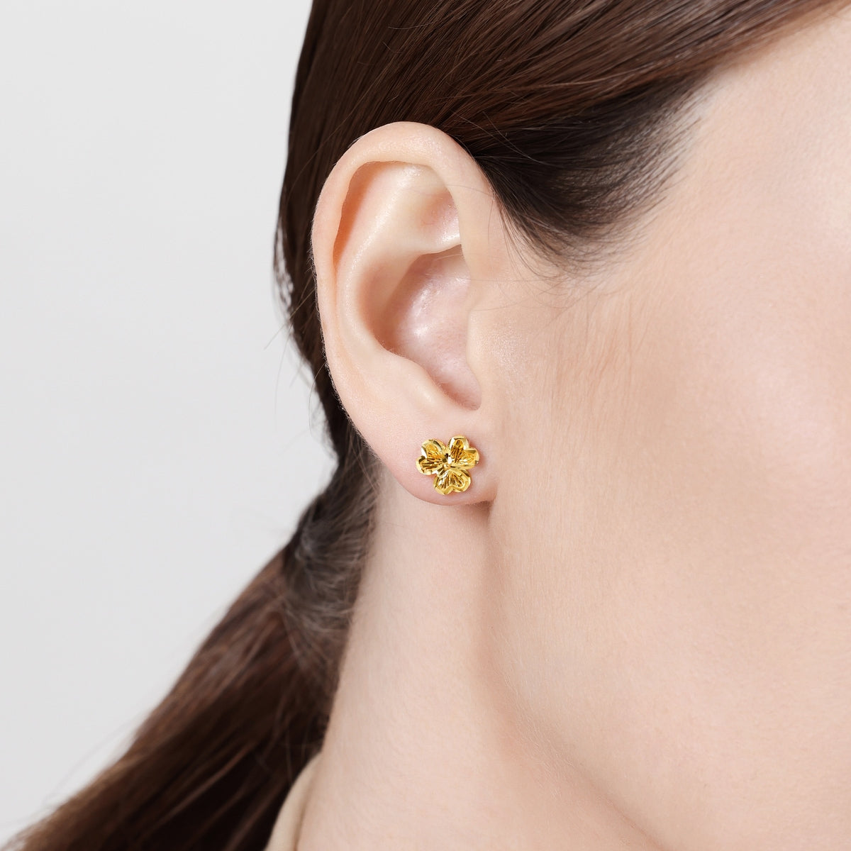 999 Gold Earrings
