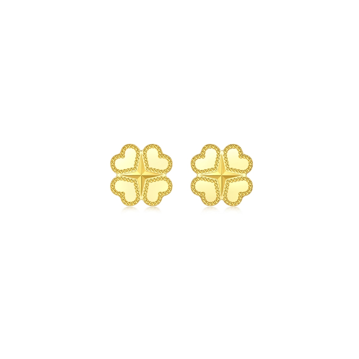 999 Gold Earrings