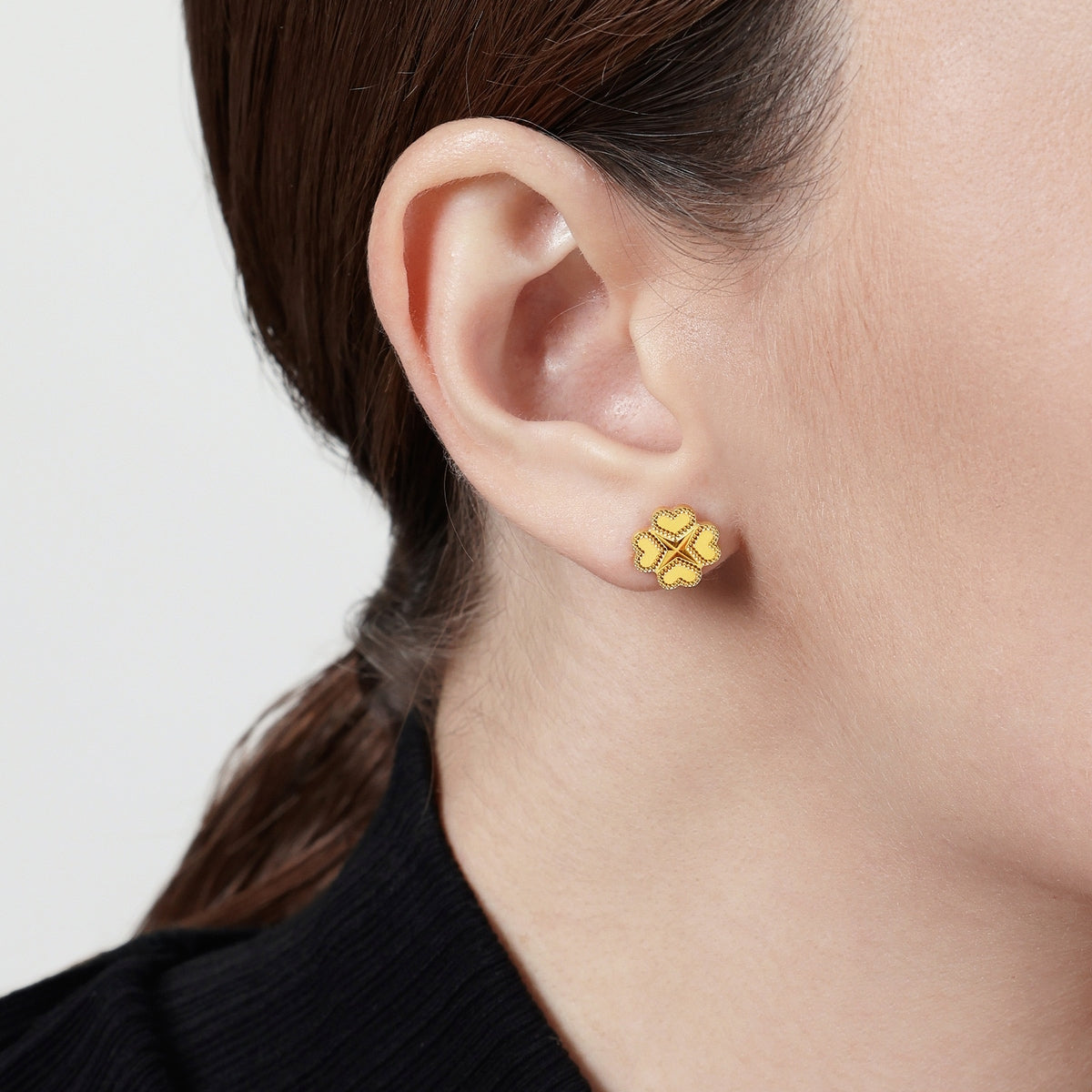 999 Gold Earrings