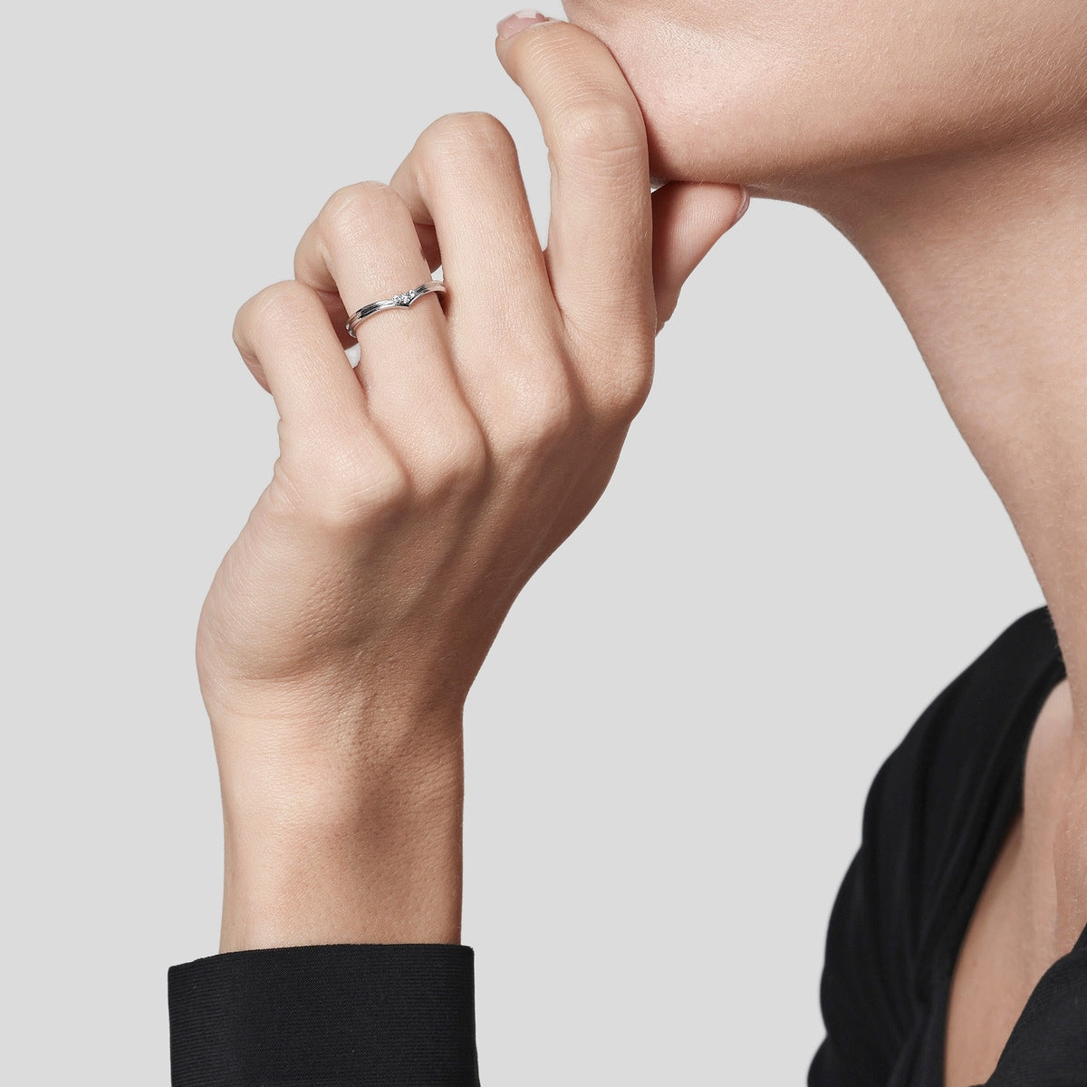 18K/750 Gold (White) Ring