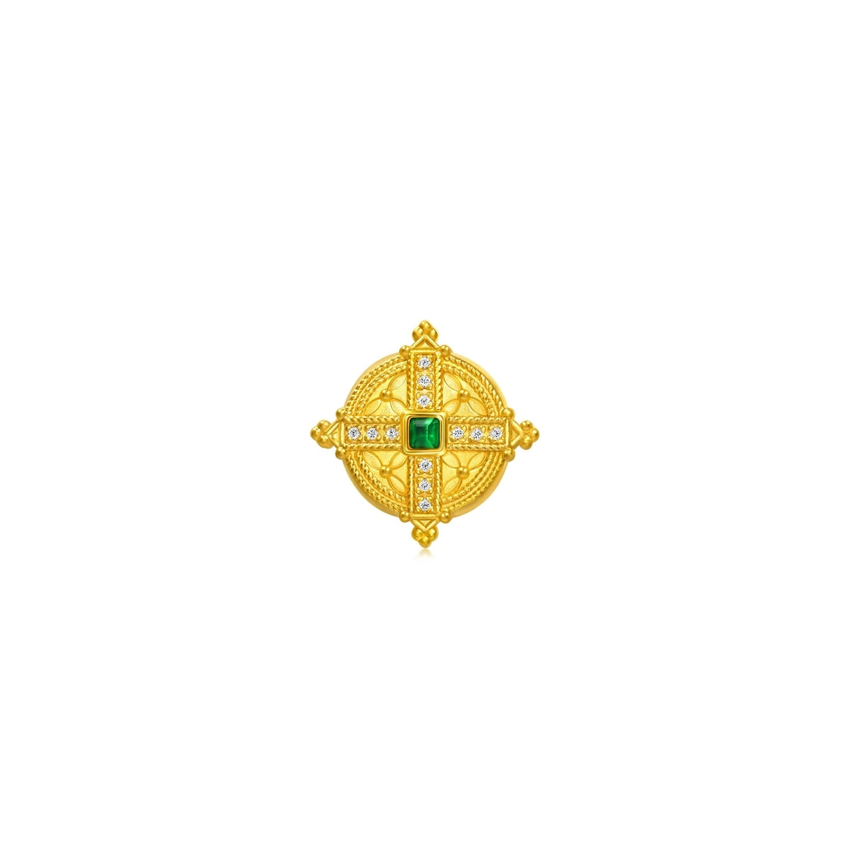 999 Gold Charm