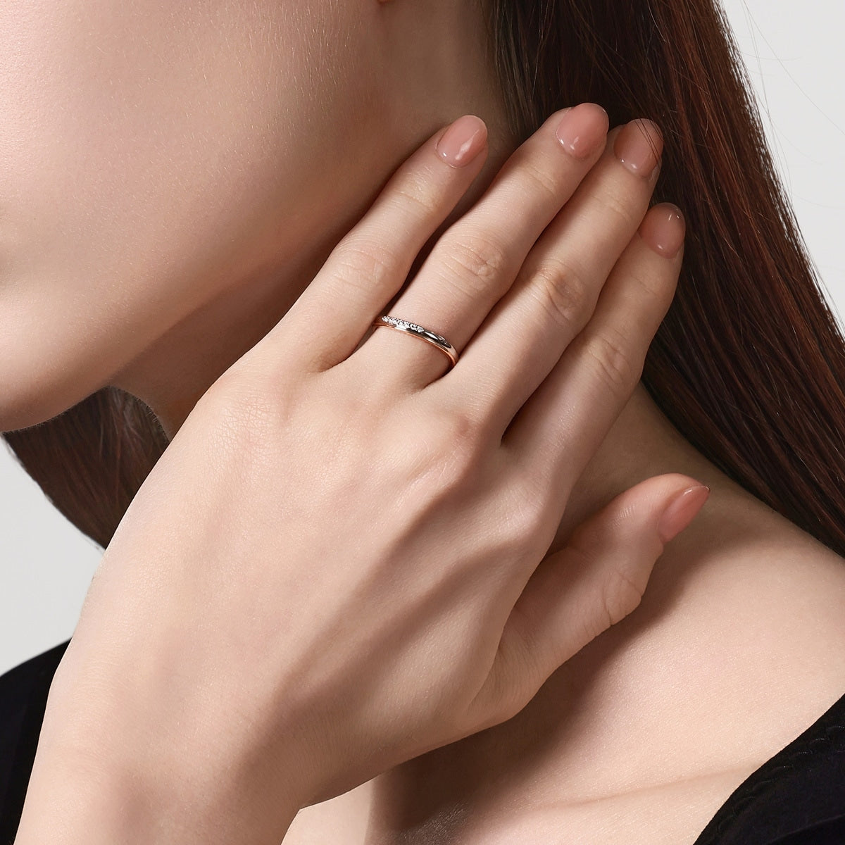 18K/750 Gold & 950 Platinum Ring