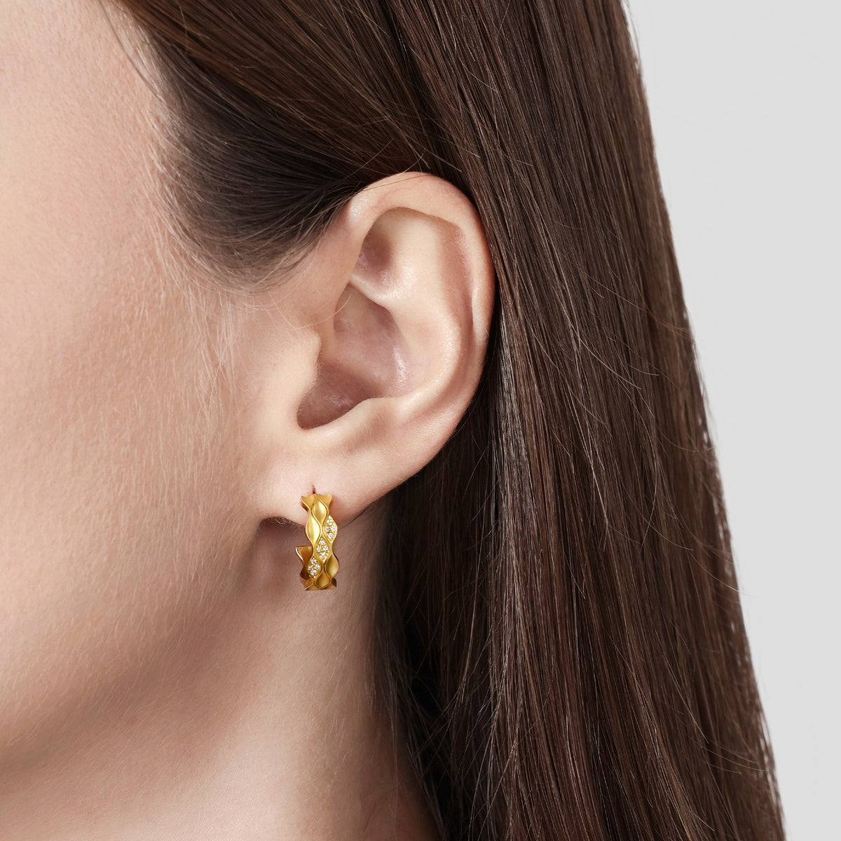 999 Gold Earrings