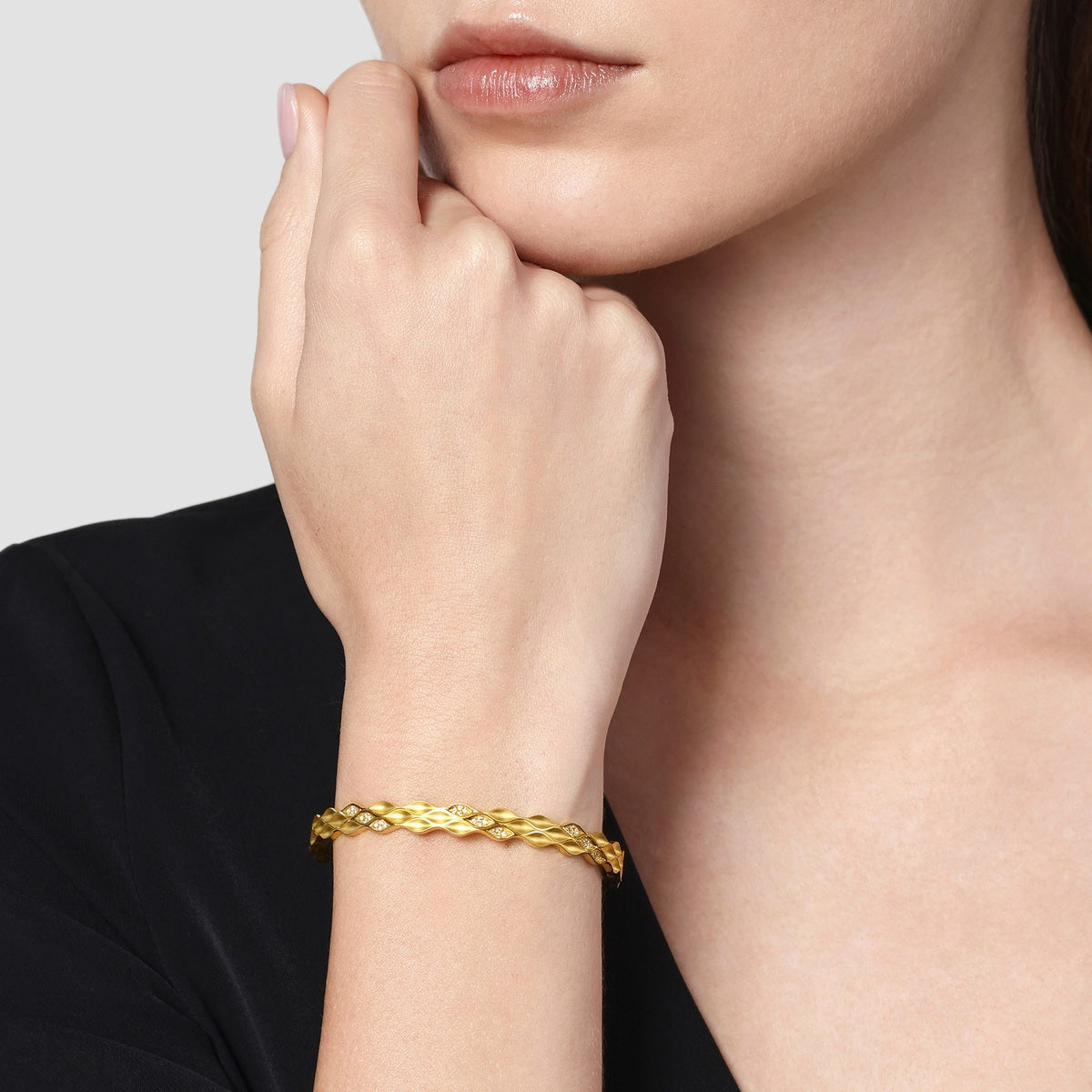 999 Gold Bangle