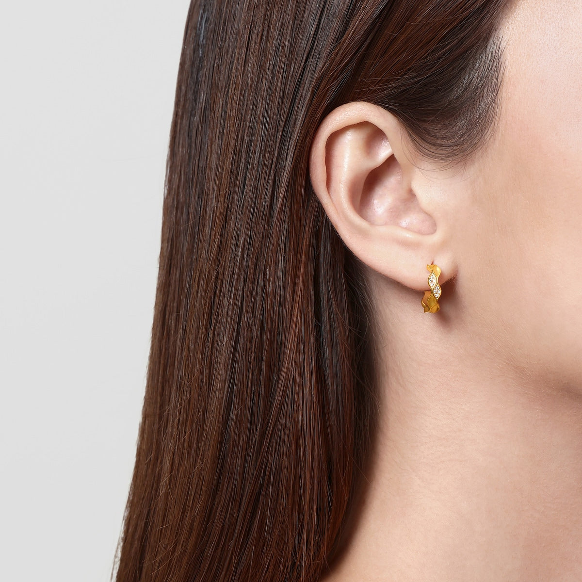 999 Gold Earrings