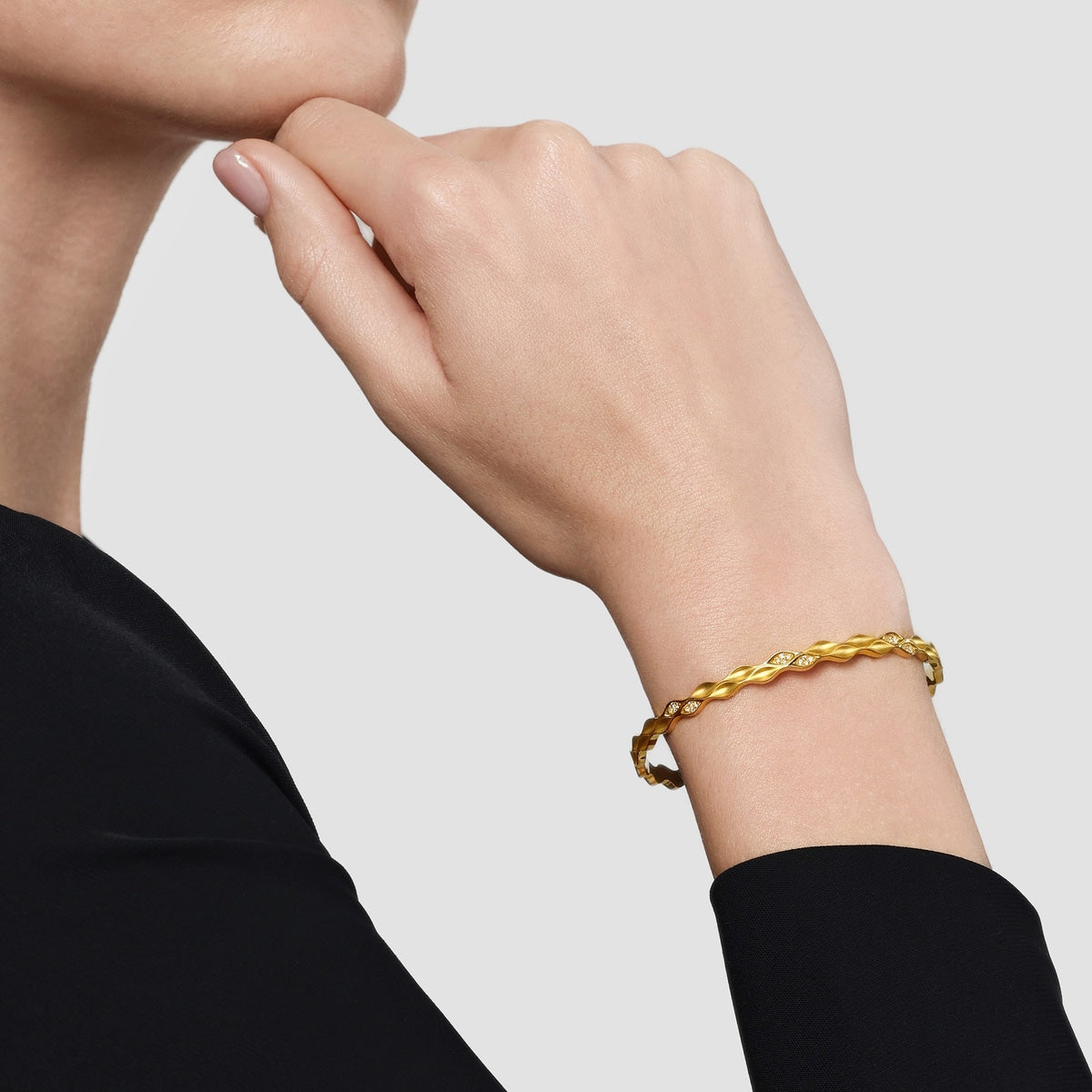 999 Gold Bangle