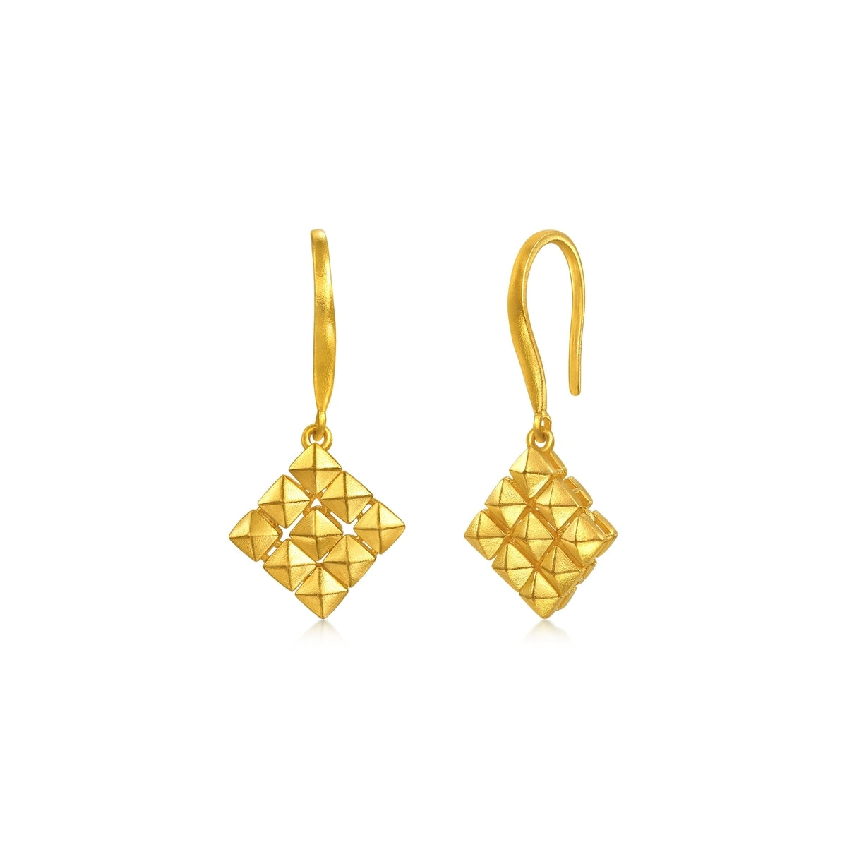 999.9 Gold Earrings