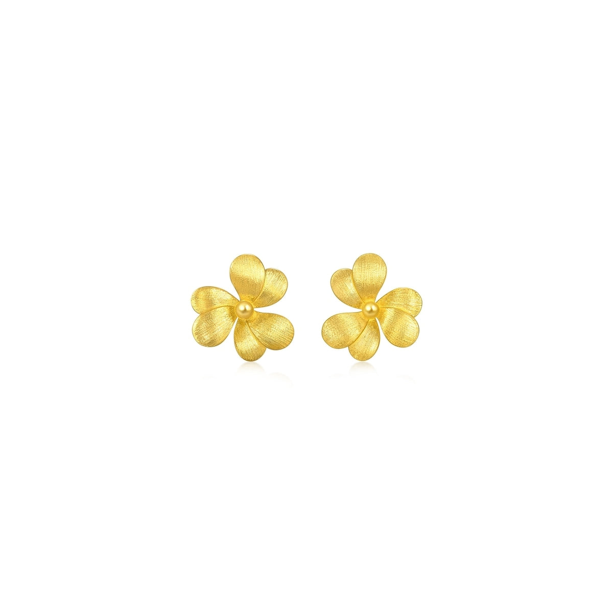 999 Gold Earrings