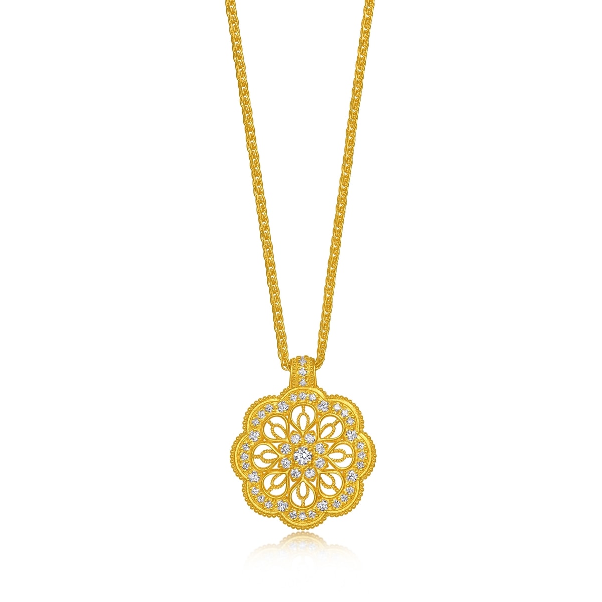 999.9 Gold Necklace