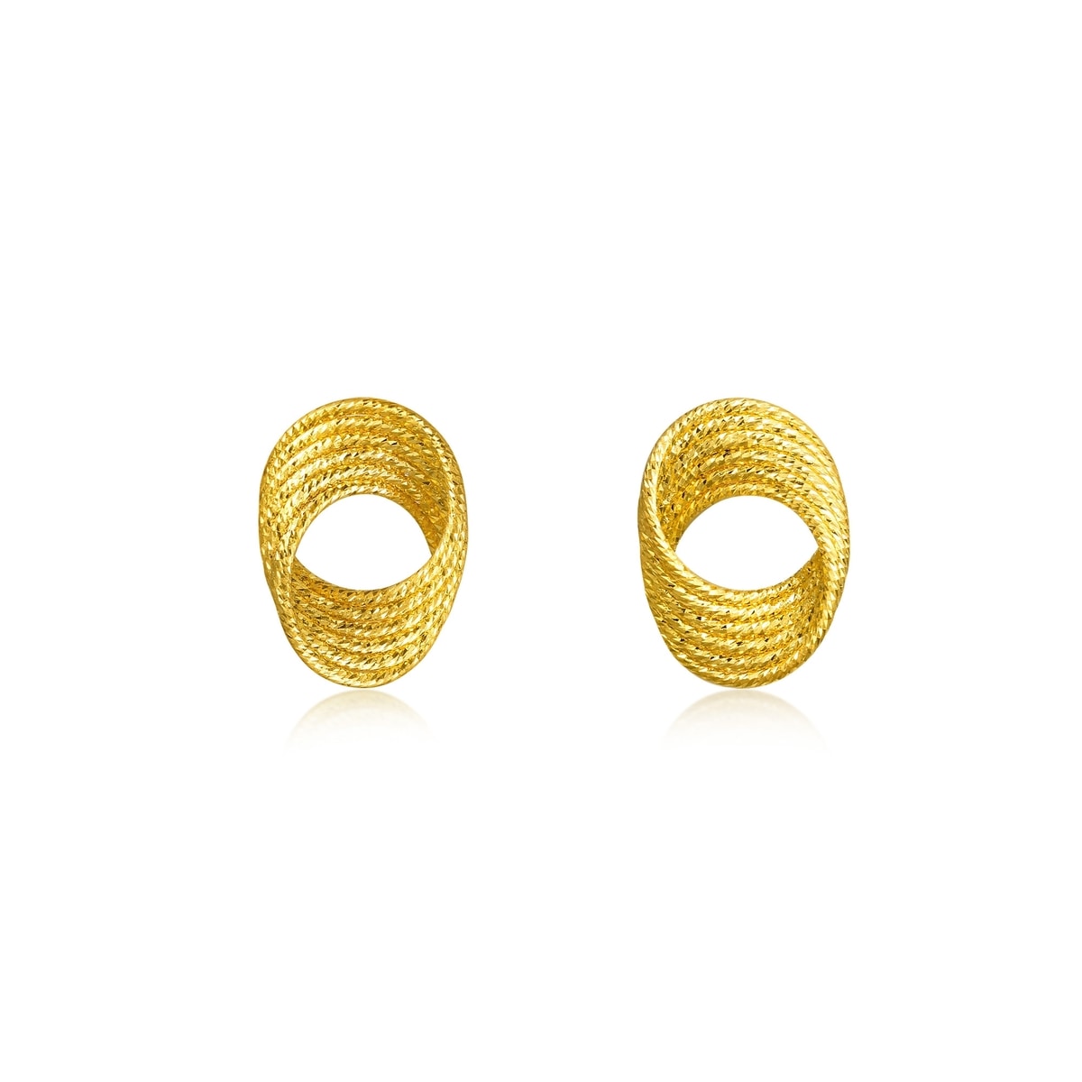 999 Gold Earrings