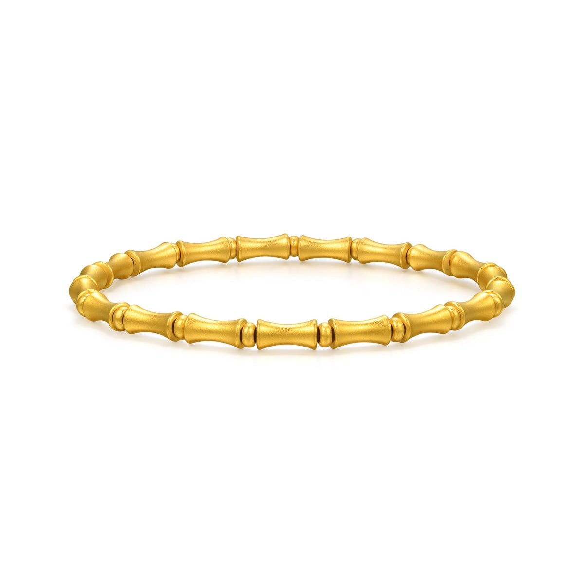 Cultural Blessings The Oriental' 999.9 Gold Bamboo Bracelet